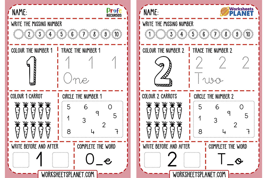 learning numbers worksheets 0 to 10 printables