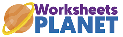 Worksheets Planet Logo