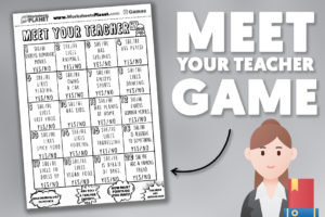 Meet Your Teacher Game For Kids