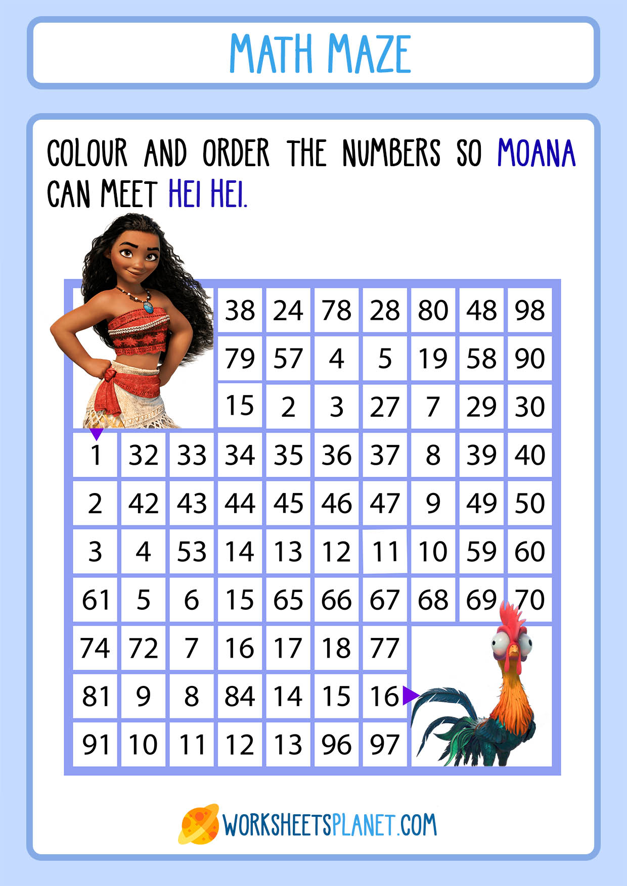 Free Printable Math Worksheets Games