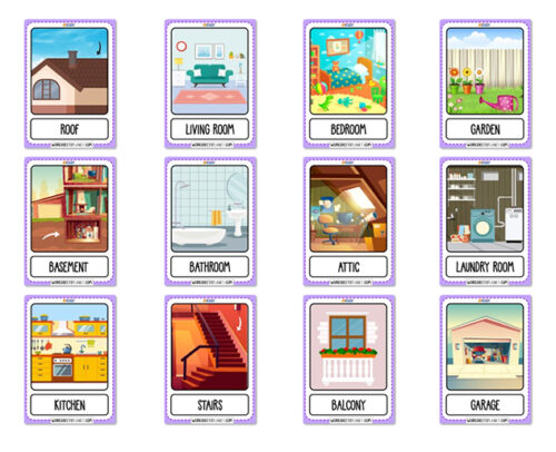 Parts Of The House Vocabulary Flashcards parts-of-the-house-vocabulary-flashcards