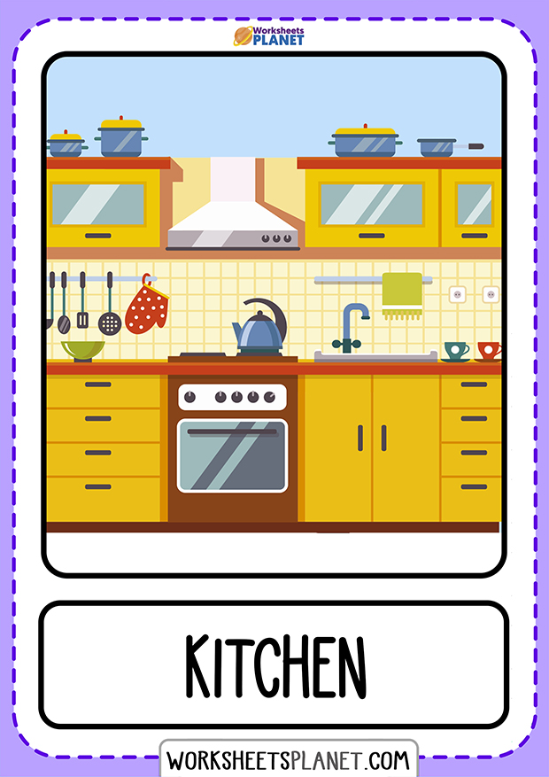 Parts Of The House Kitchen Flashcards