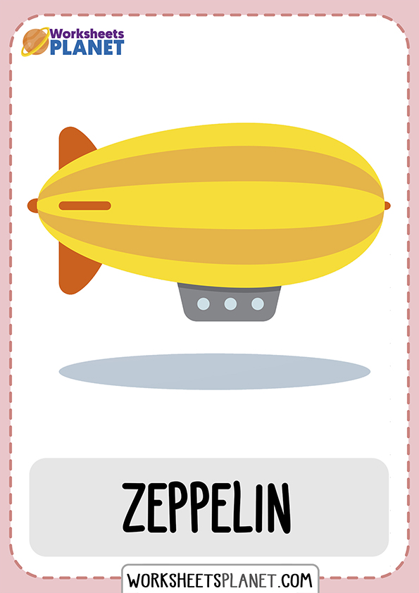 Travel Vocabulary Picture Flashcards