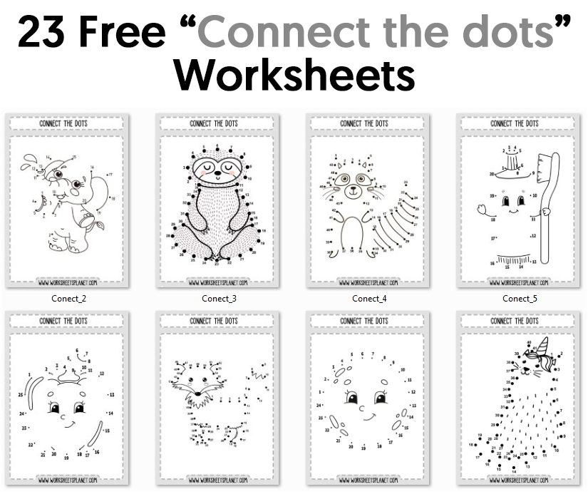 Connect The Dots Worksheets