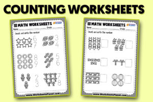 Counting Worksheets For Kids