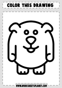 Free Easy Coloring Pages For Kids