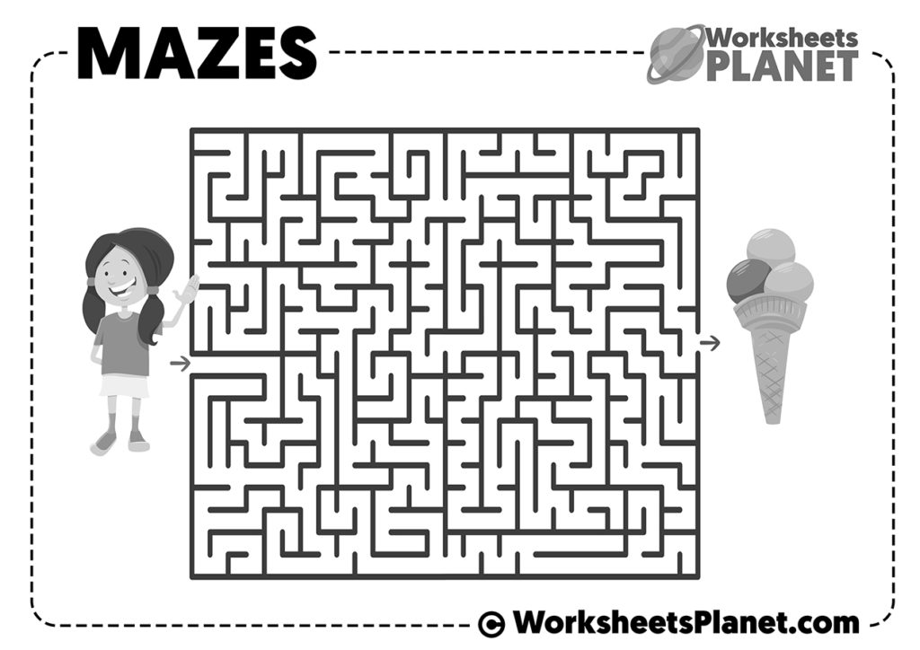 Free easy printable mazes for kids download the free pack