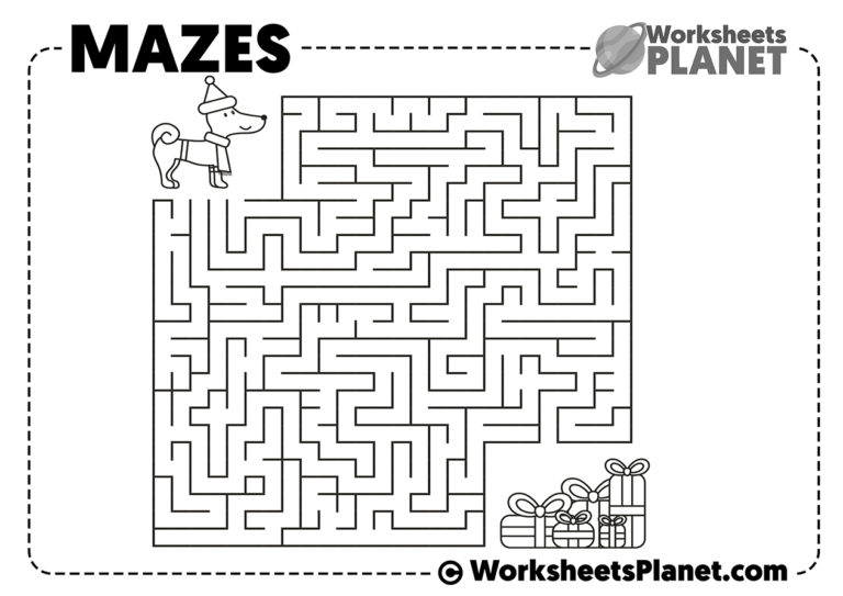 Free Easy Printable Mazes For Kids Download The FREE PACK