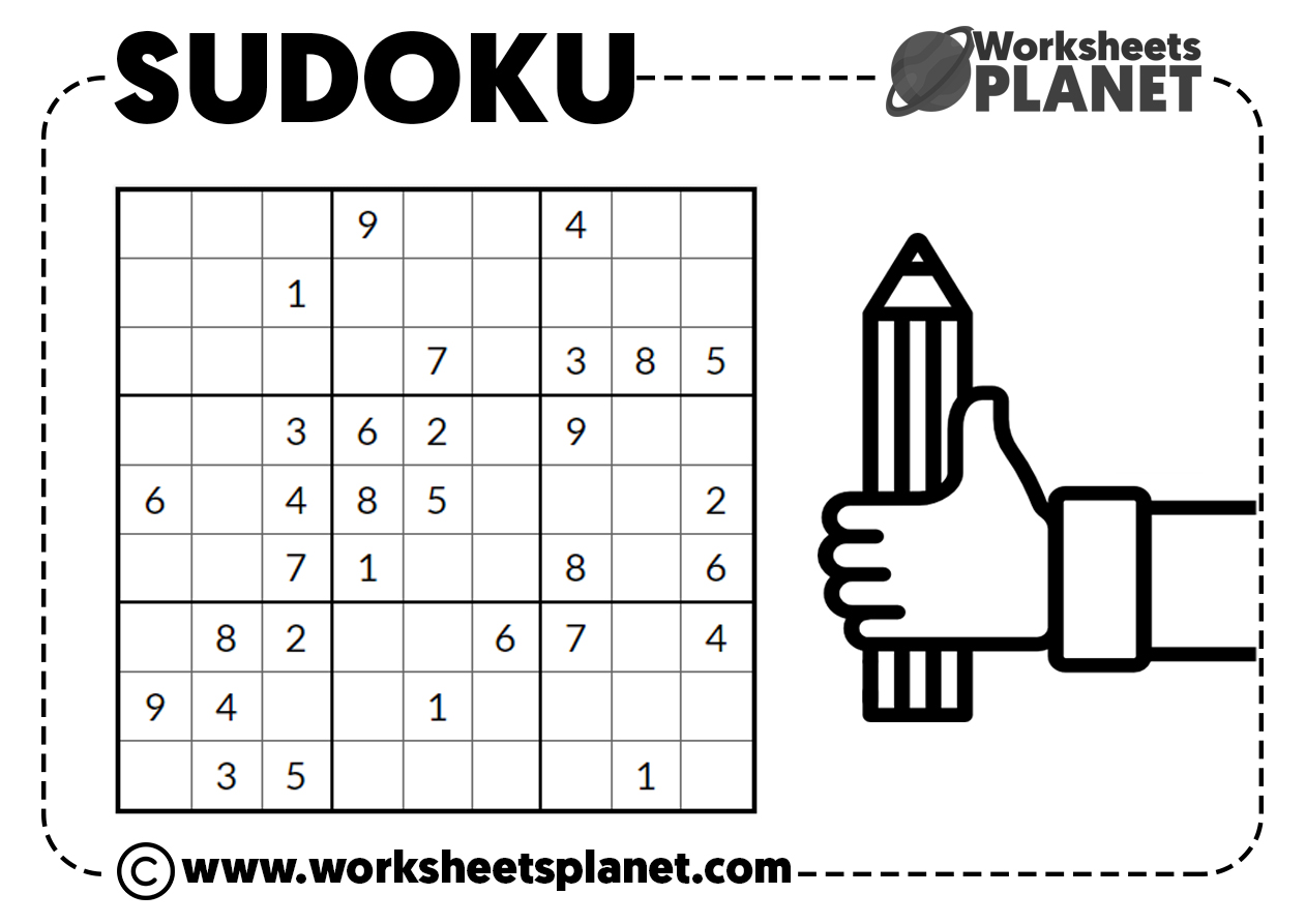Printables - Sudoku Game 01