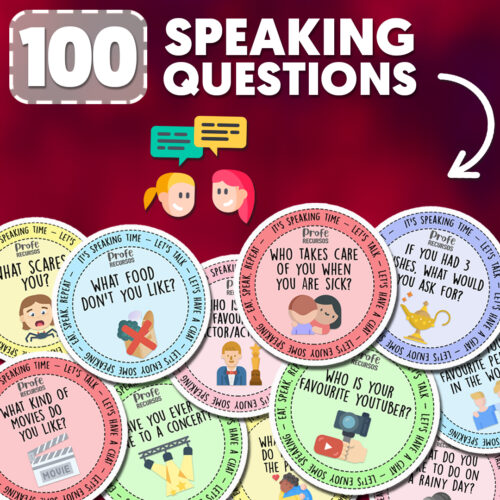 Speaking Questions Shop