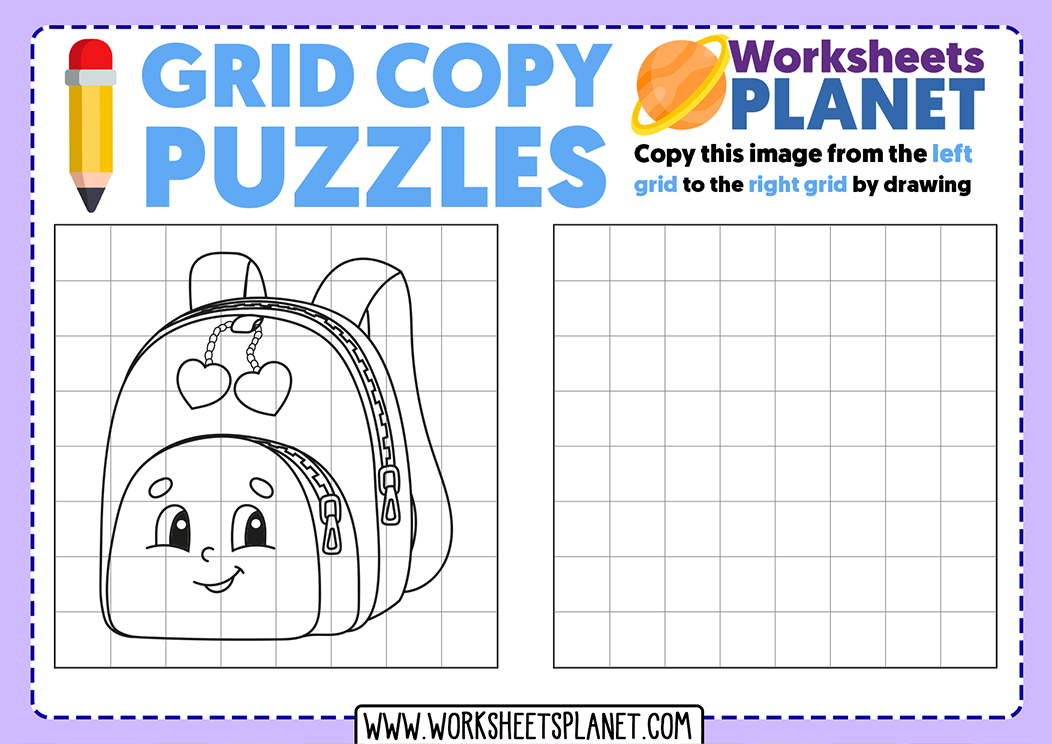 Copy The Image On The Grid