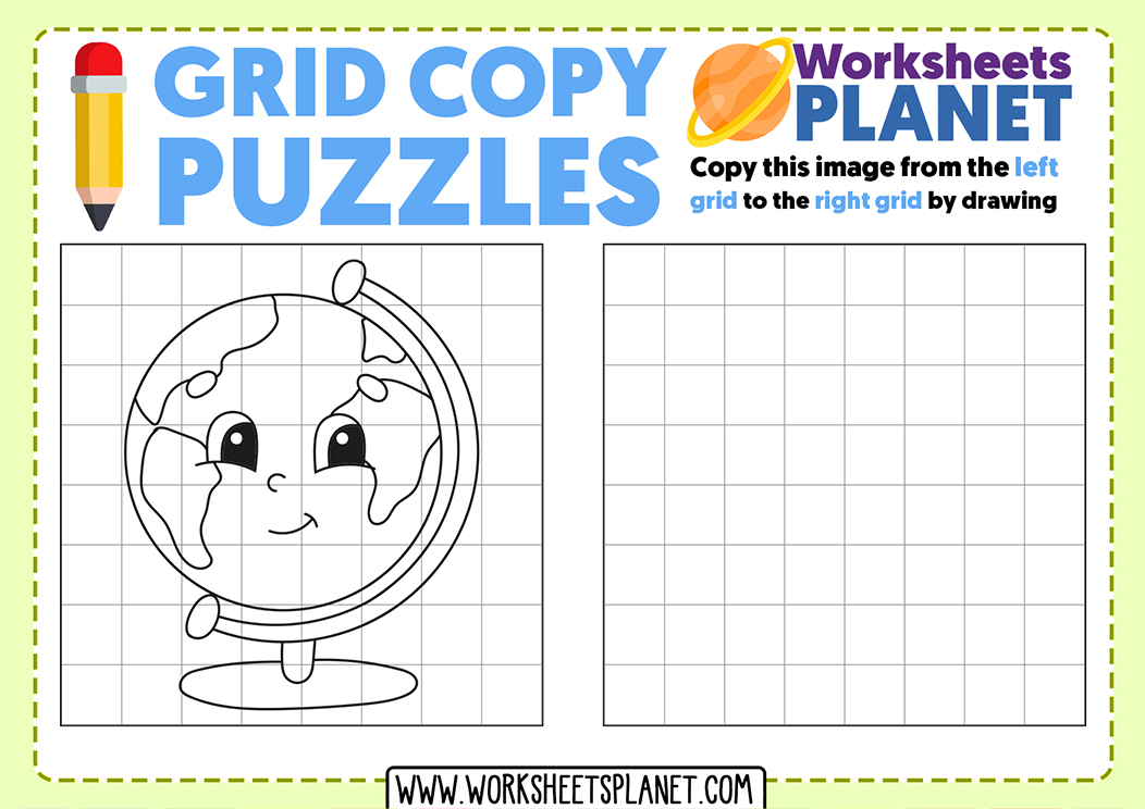 Copy The Picture Using The Grid