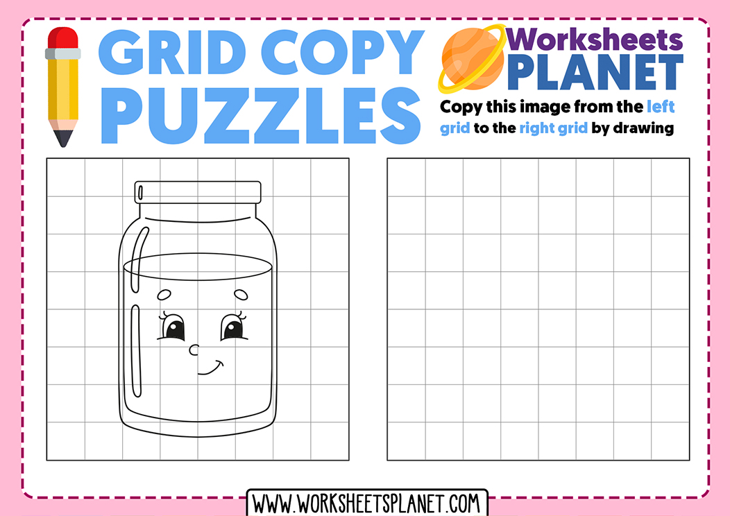 Grid Drawing Worksheets
