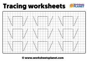 Lines Prewriting Worksheets