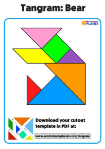 Tangram Bear