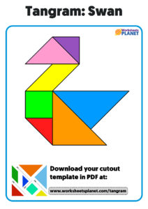 Tangram Swan