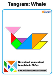 Tangram Whale