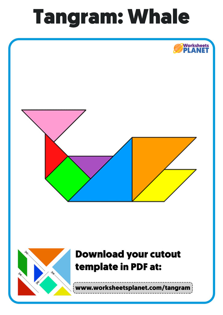 Animal Tangram Shapes For Kids | Ready for Print Set