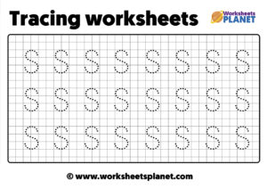 Tracing Skills Worksheets