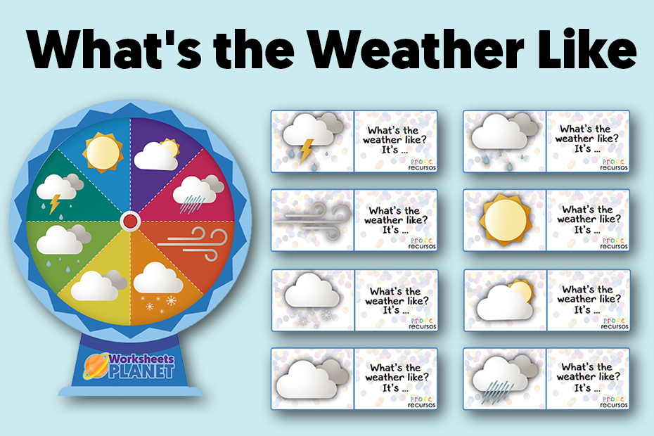 What's the Weather Like | Learning The Weather for Kids weather like today song