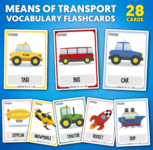 Means Of Transport Flashcards