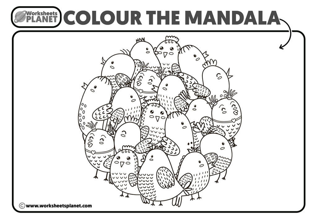Animal Mandalas For Kids