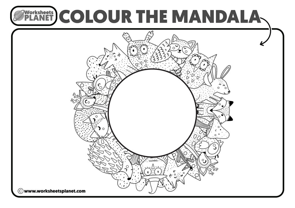 Cute Mandalas For Kids
