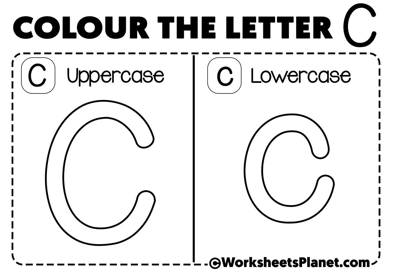 Alphabet for Coloring Worksheets for Kids