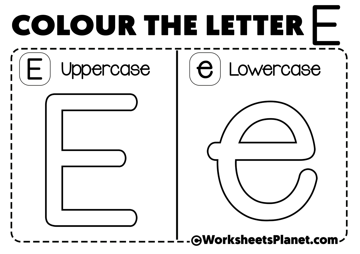 Alphabet for Coloring Worksheets for Kids