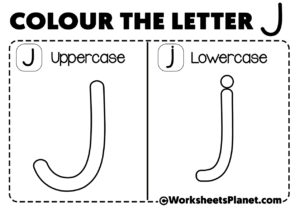 Letter J For Coloring