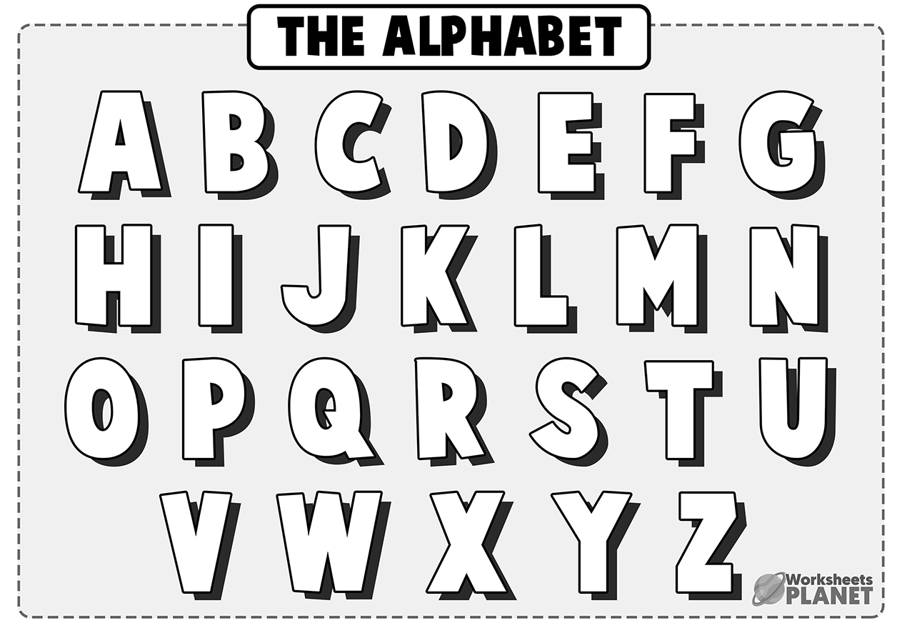 Alphabet Coloring Pages for Kids | Ready to Print and Color