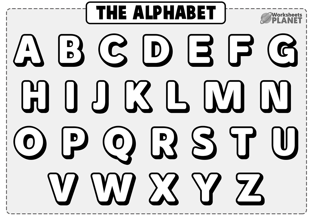 Alphabet Coloring Pages for Kids | Ready to Print and Color