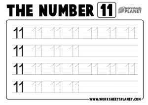 Tracing Numer 11