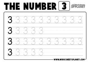 Tracing Numer 3