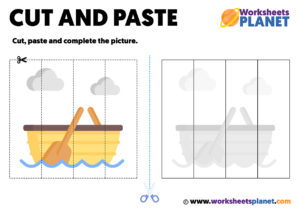 Cut And Paste Worksheets For Kids