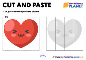 Cut And Glue Worksheets For Toddlers