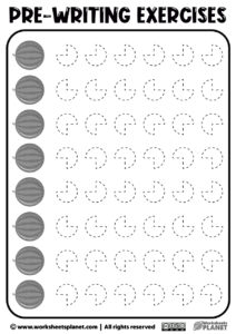 Free Printable Preschool Pre Writing Book
