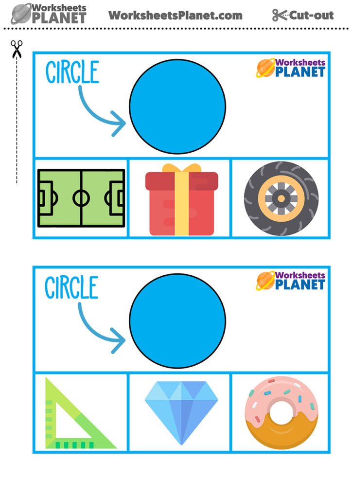 Learning Shapes Flashcards Circle
