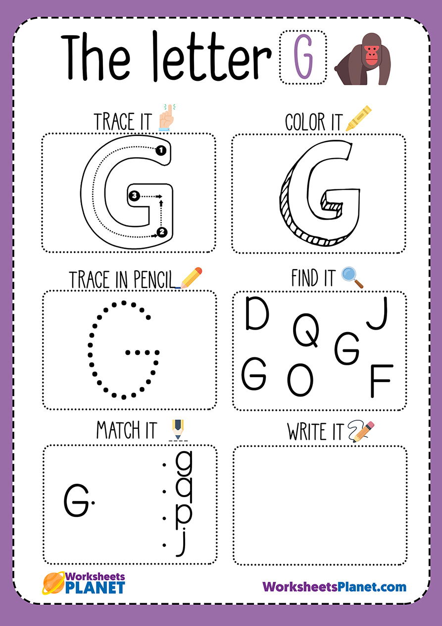 Printable Alphabet Letters Worksheets Super PACK