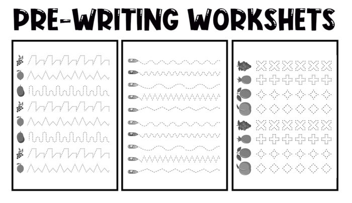 Printable Prewriting Activities for Preschoolers