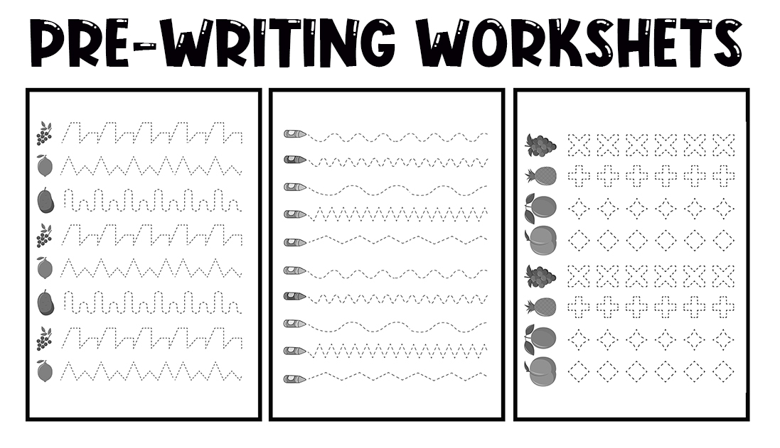 Pre Writing Worksheets