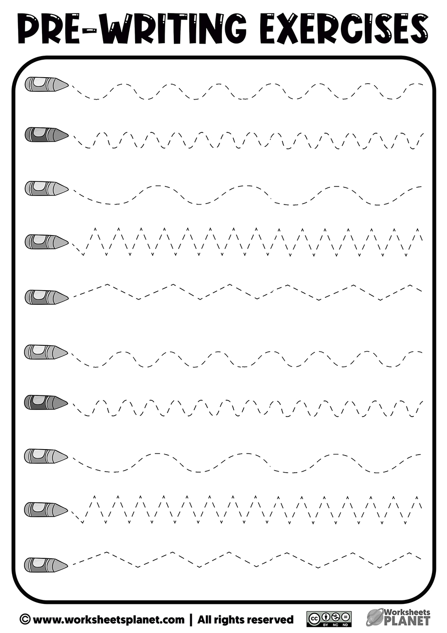 printable prewriting activities for preschoolers