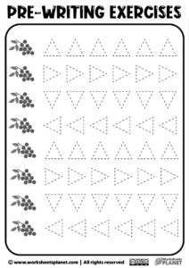 Printable Pre Writing Activities Worksheets