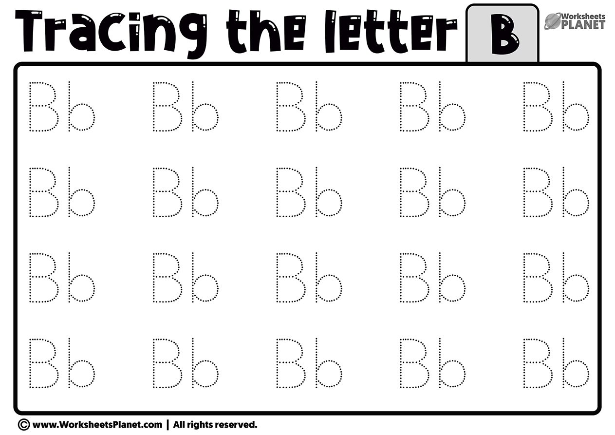 tracing-letter-b-worksheet