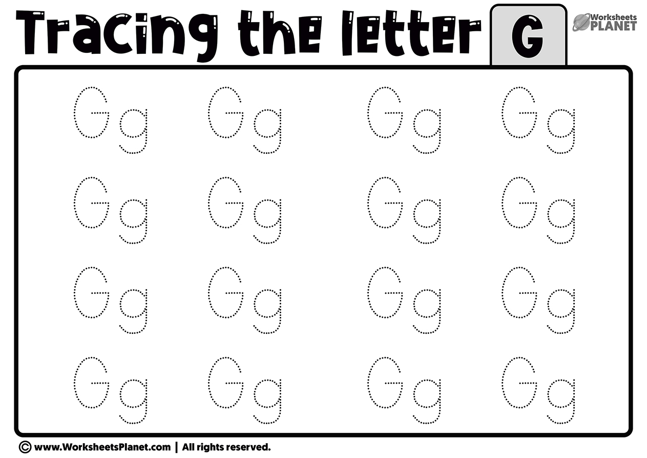 Tracing Alphabet Letters Worksheets for Kids  Ready to Print