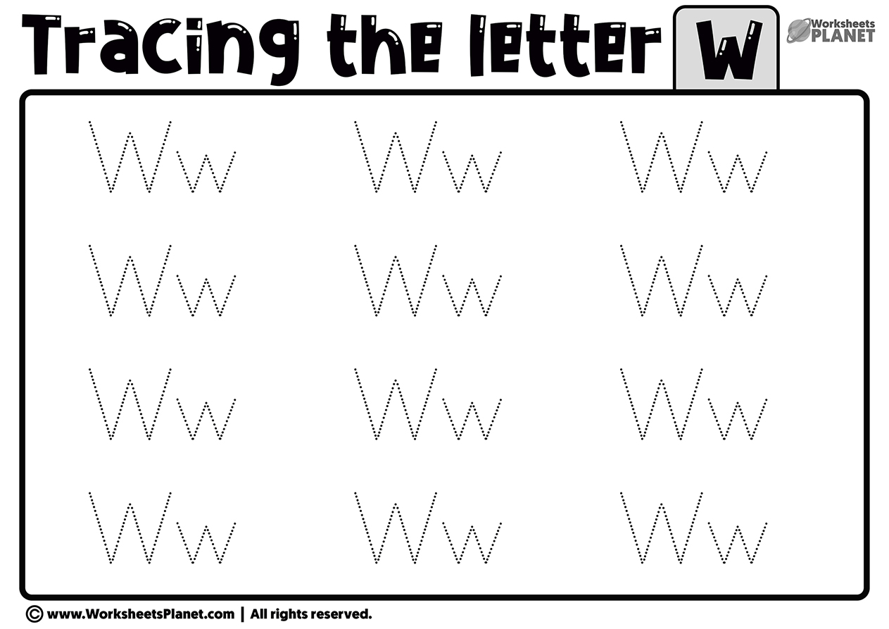 Tracing Alphabet Letters Worksheets For Kids Ready To Print