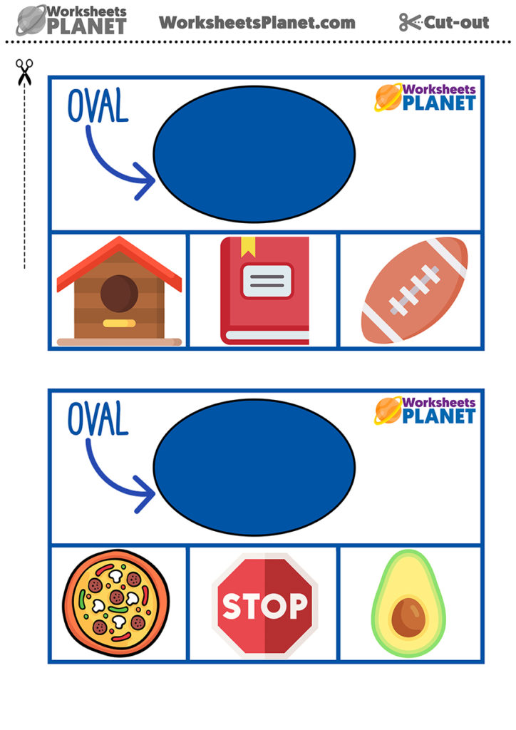 Learning Shapes Worksheets for Toddlers | Printable PDF