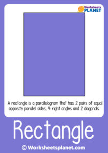 Rectangle Shape For Kids