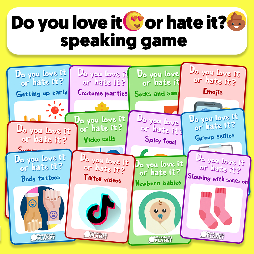 To be speaking game
