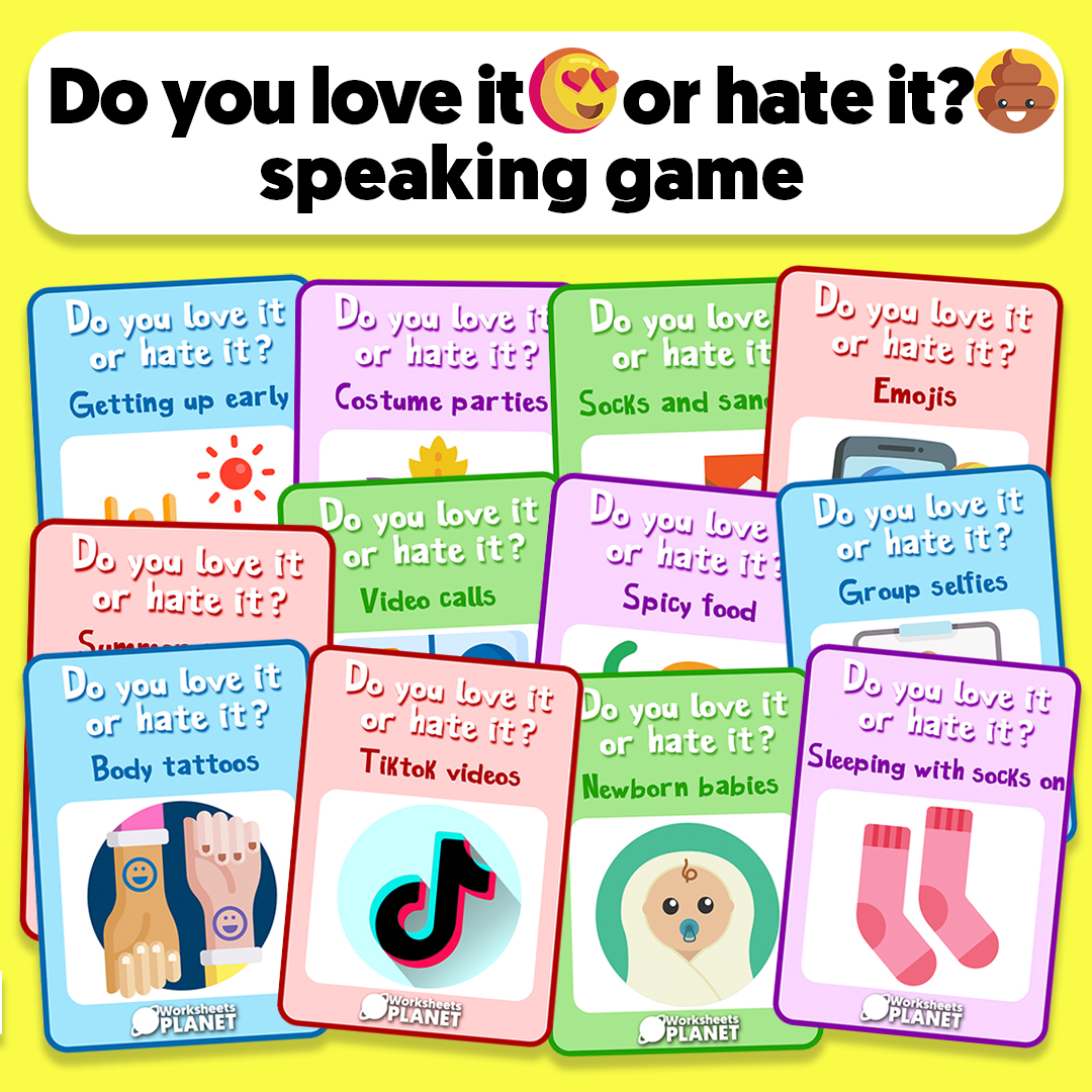 ESL Speaking Game